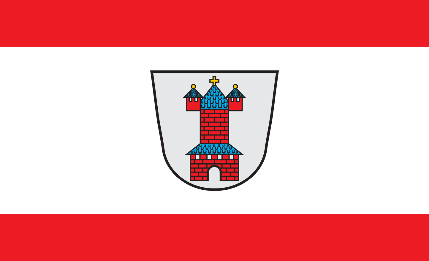 Assenheim Flagge, Hessen