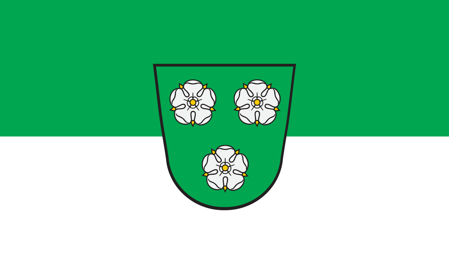 Au in der Hallertau Flagge Bayern