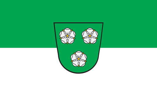 Au in der Hallertau Flagge Bayern
