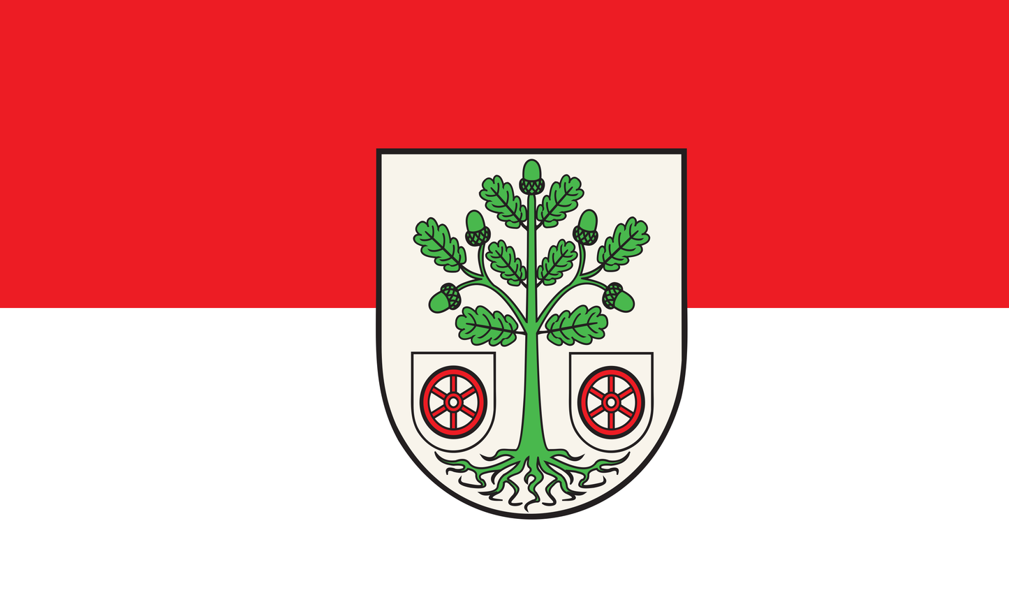 Bad Freienwalde Flagge, Brandenburg