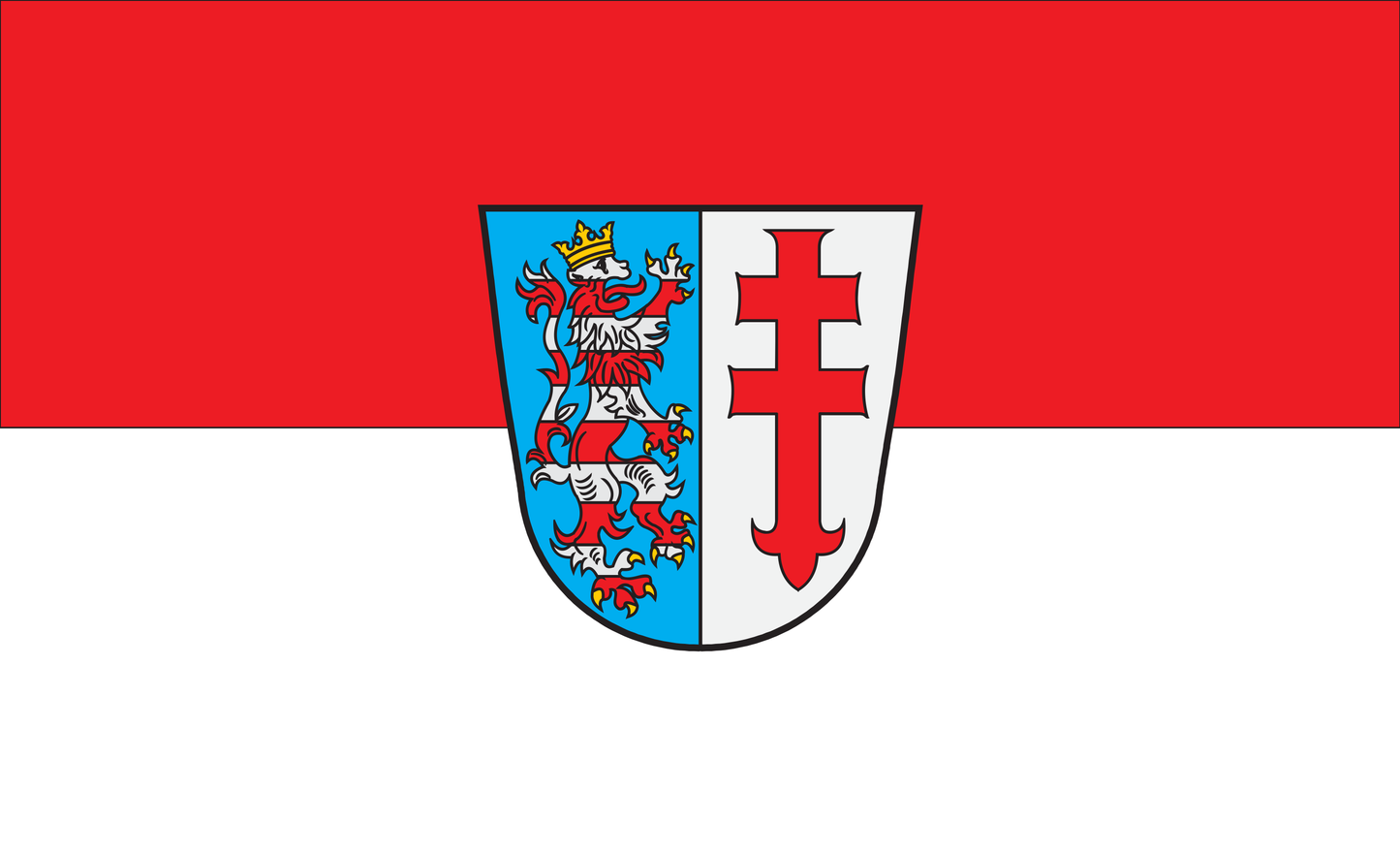 Bad Hersfeld Flagge, Hessen