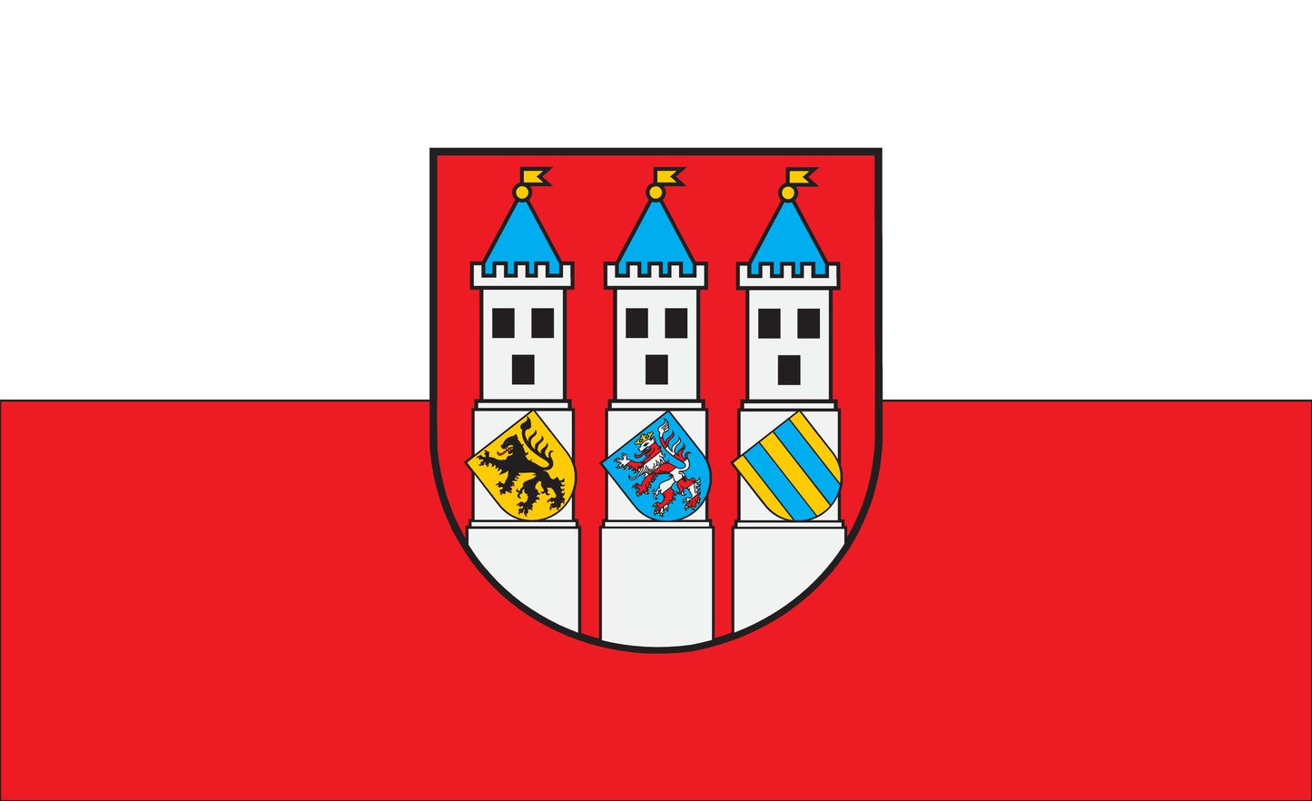 Bad Langensalza Flagge, Thüringen