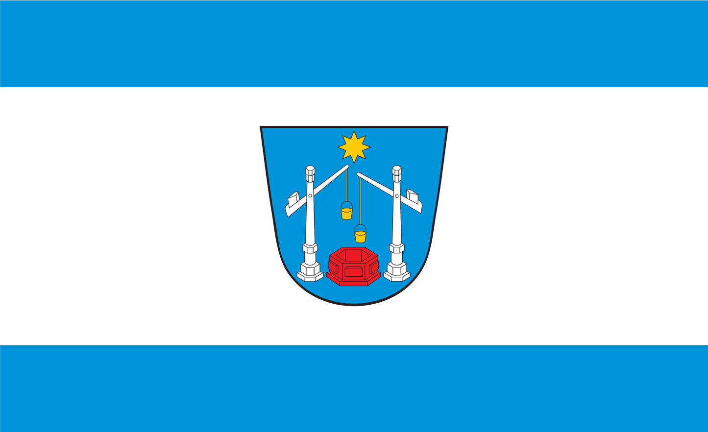 Bad Salzuflen Flagge, Nordrhein-Westfalen