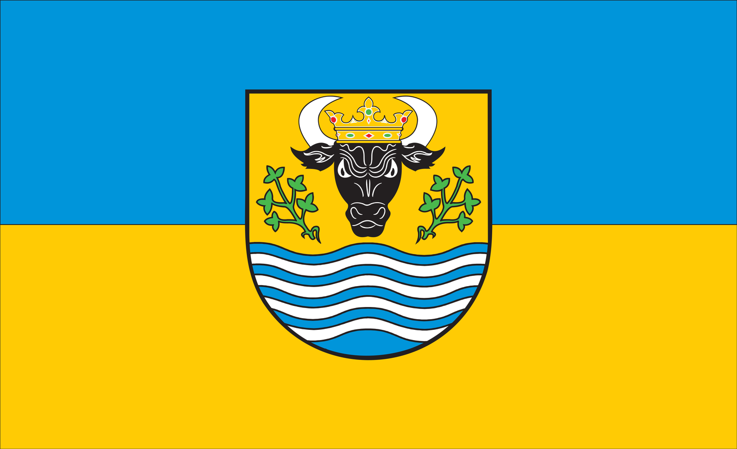 Bad Suelze Flagge, Mecklenburg Vorpommern