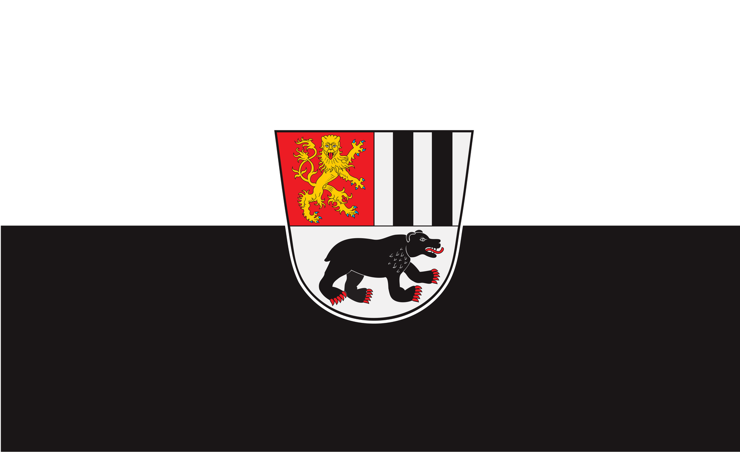 Bad Berleburg Flagge, Nordrhein-Westfalen