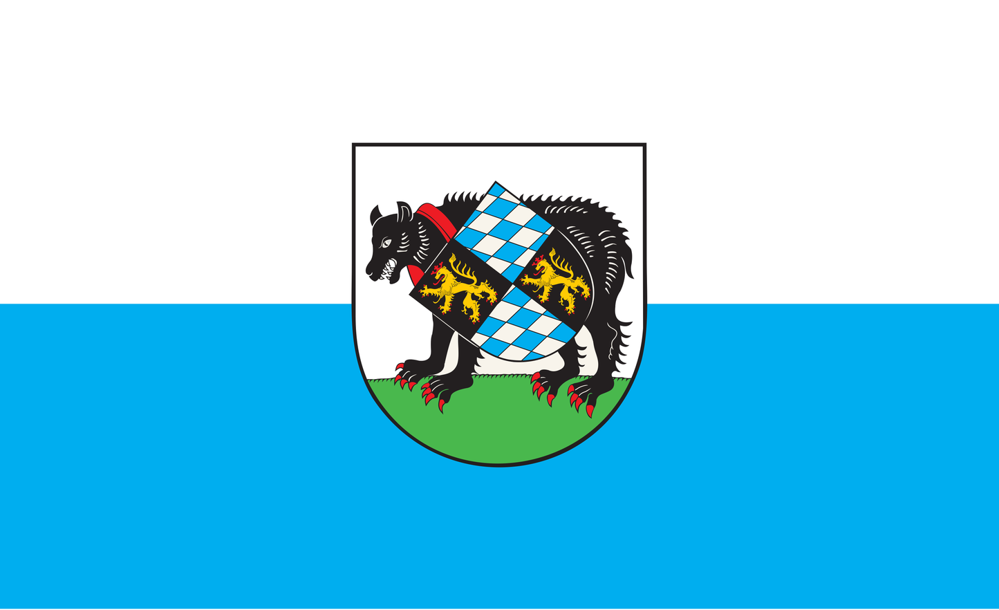 Bärnau Flagge Bayern