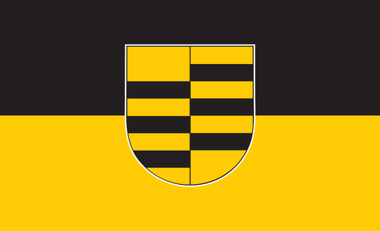 Ballenstedt Flagge, Sachsen