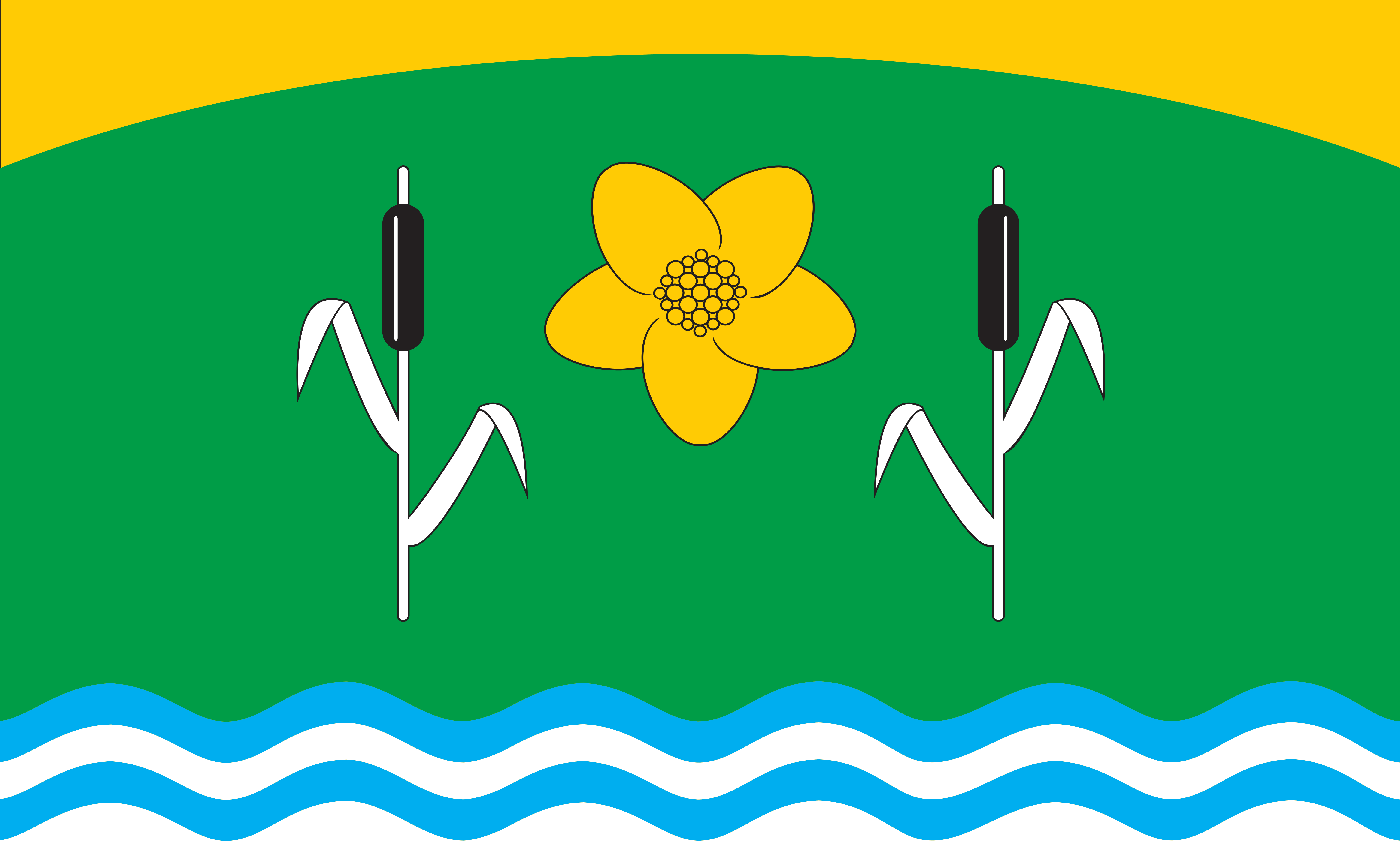 Bebensee flag, Schleswig-Holstein – Flaggenshop Sylt