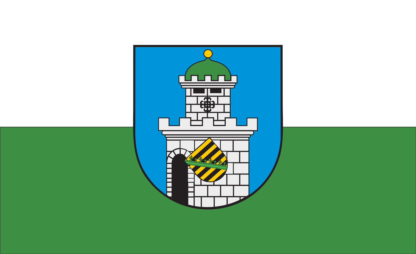 Belzig Flagge, Brandenburg