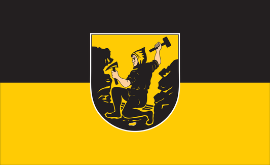 Berggießhügel Flagge, Sachsen