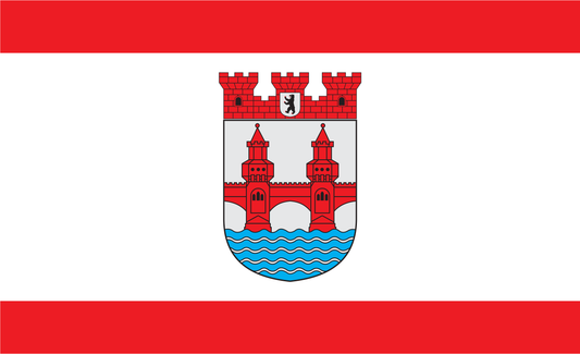 Berlin Friedrichshain-Kreuzberg Flagge