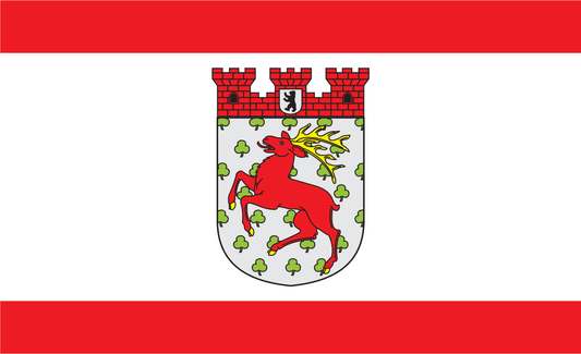 Berlin Tiergarten Flagge