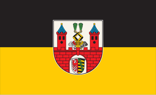 Bernburg Flagge, Sachsen