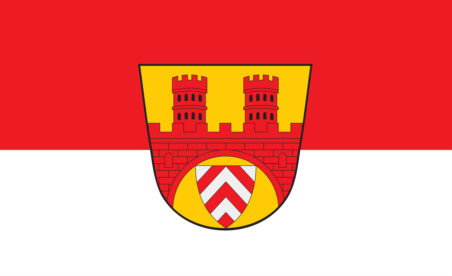 Bielefeld Flagge, Nordrhein-Westfalen