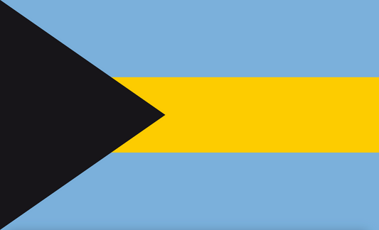 Bahamas-Flagge, Insel, Bahamas, Nationalfahnen