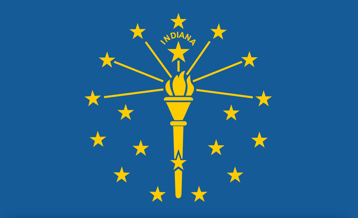 Indianaflagge,USA, Nationalflaggen