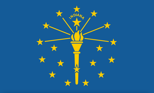 Indianaflagge,USA, Nationalflaggen