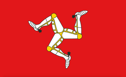 Isle of Main Flagge, GB, Großbitanienflagge, Nationalfahnen