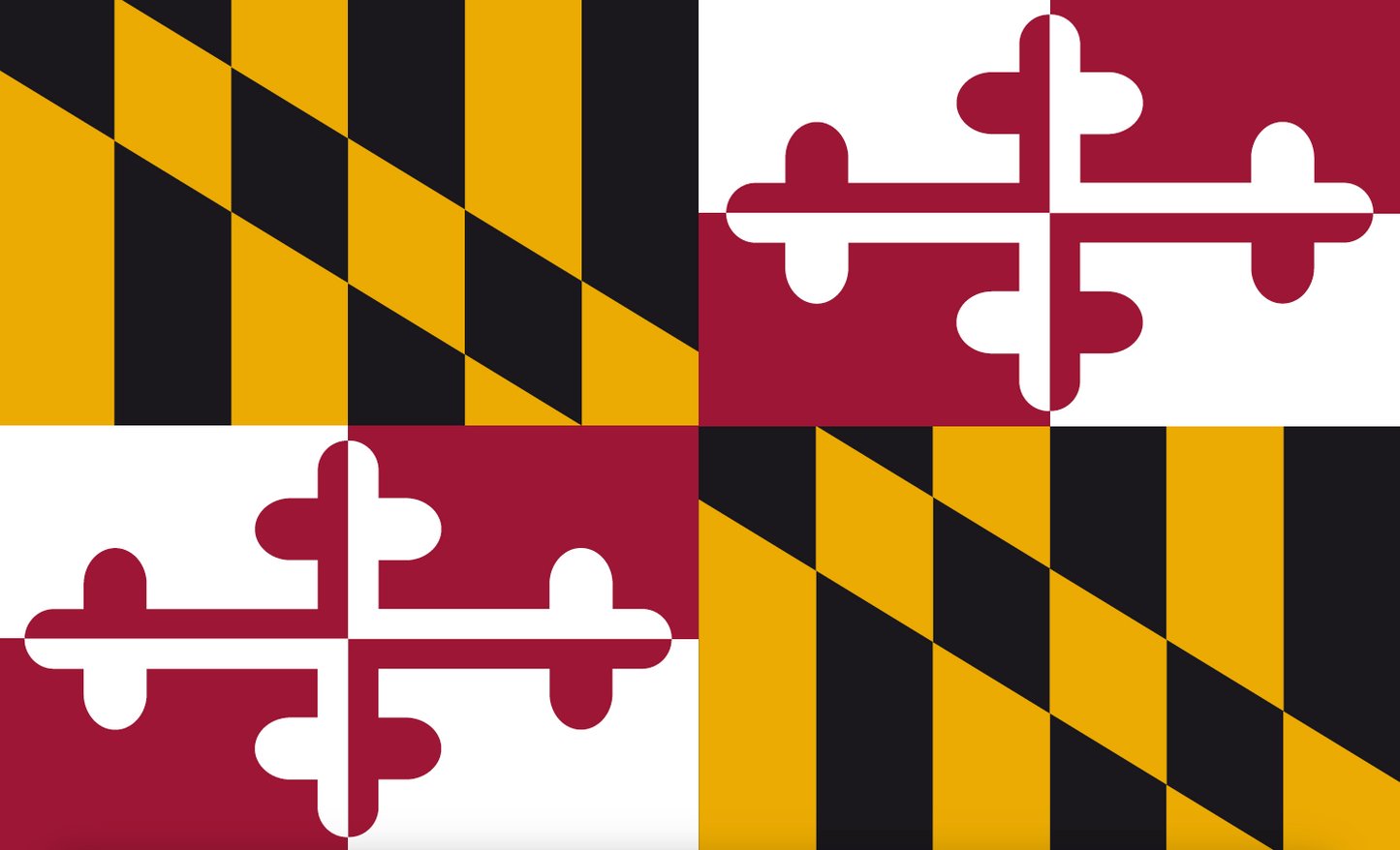 Marylandflagge,USA, Nationalflaggen