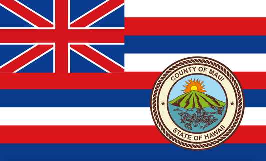 Mauiflagge,USA, Nationalflaggen