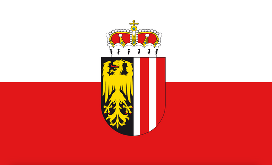 Oberösterreichflagge, Österreich, Nationalfahnen
