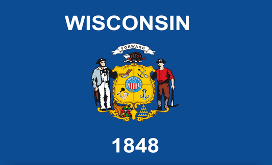 Wisconsinflagge,USA, Nationalflaggen