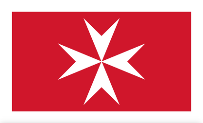 Malta (Civil Flag) - Maltese Merchant Flag (Boat and Yacht Flag)