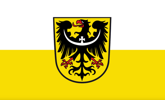 Niederschlesien Flagge, Historische Fahnen
