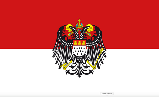 Köln Flagge, Historisch, Nordrhein-Westfalen, Bundesländerflaggen, Gemeindeflaggenlagge