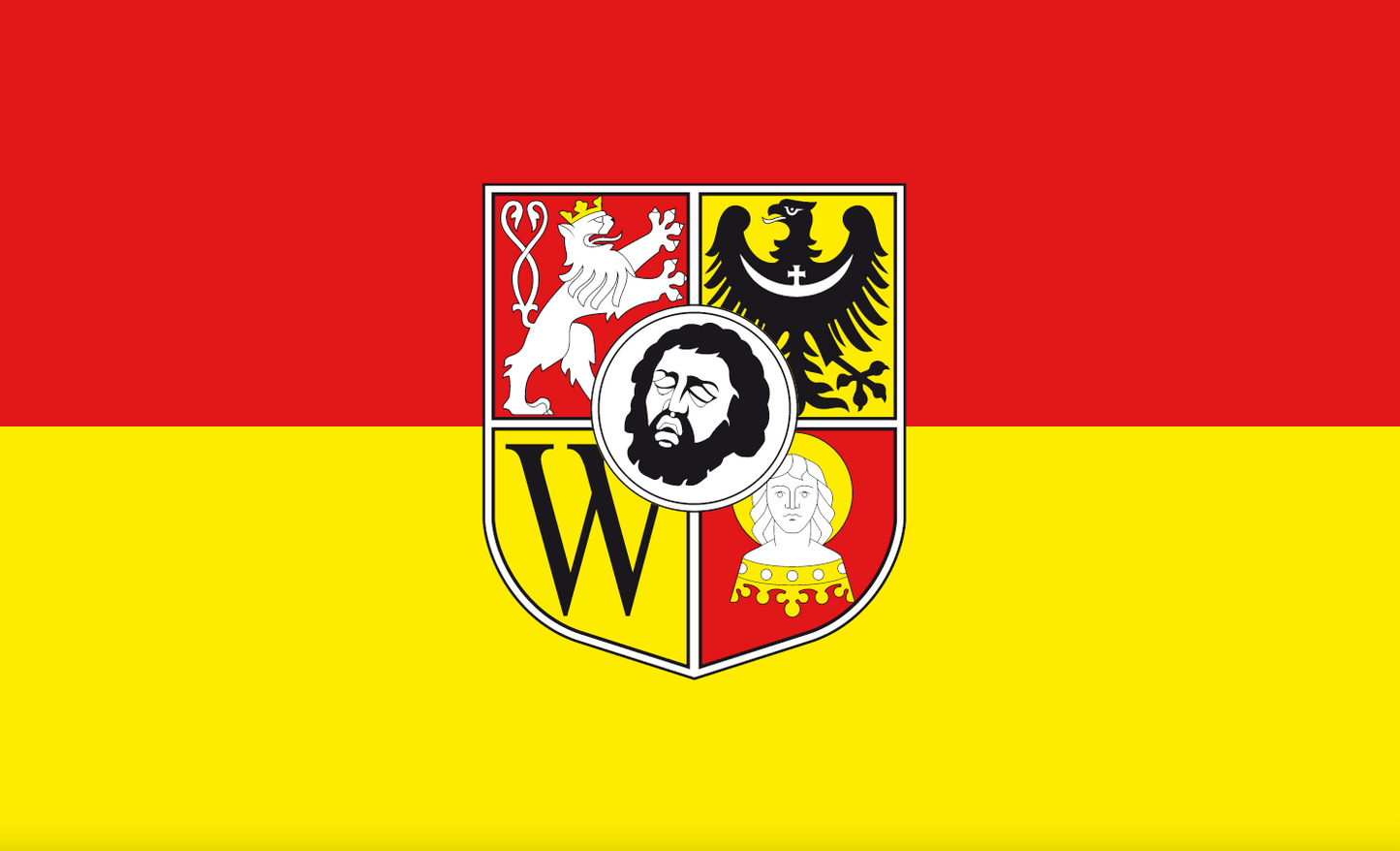 Breslau, Flagge, Deutschlandflagge, Städteflagge, Gemeinden