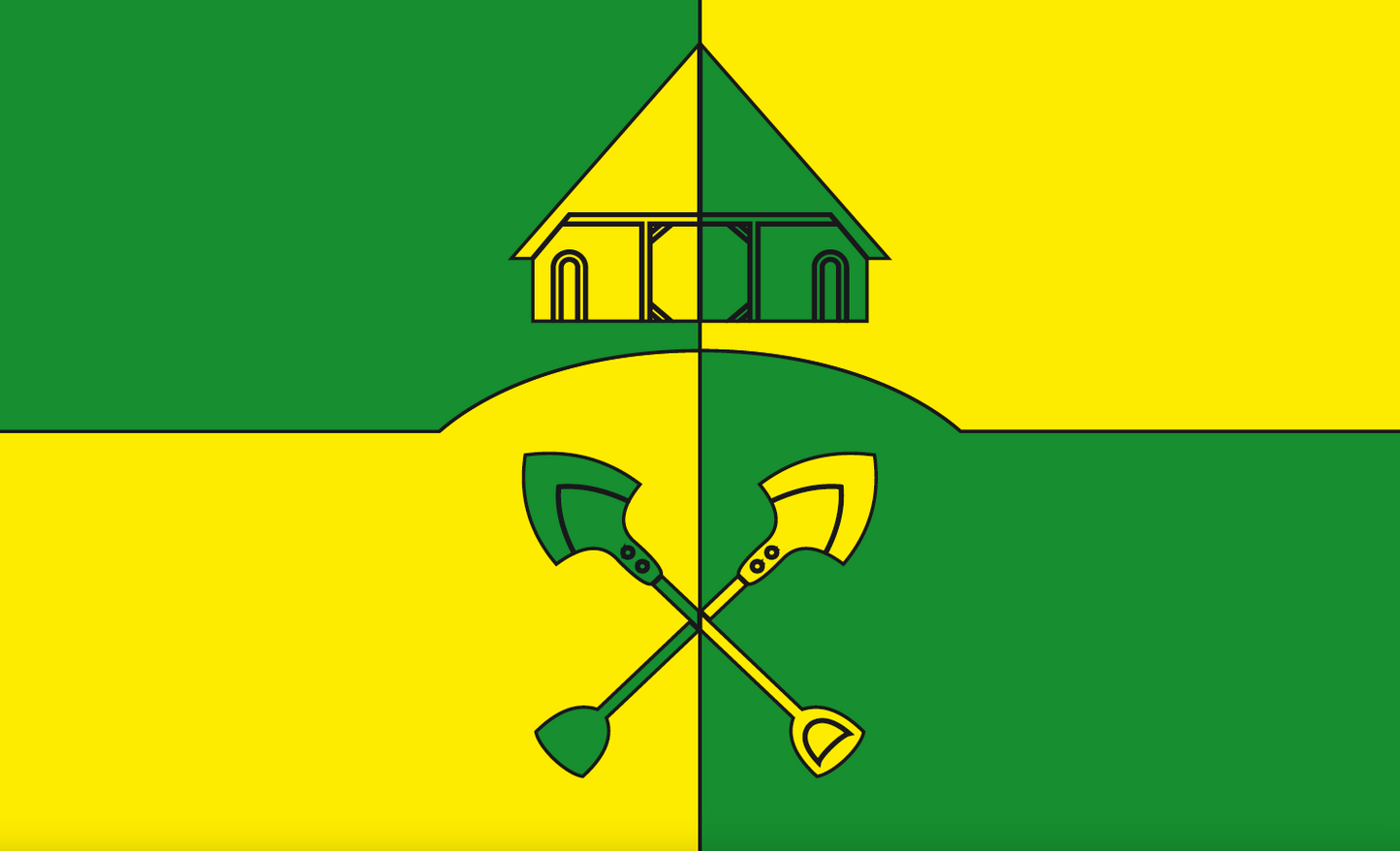 Boern Flagge, Schleswig-Holstein