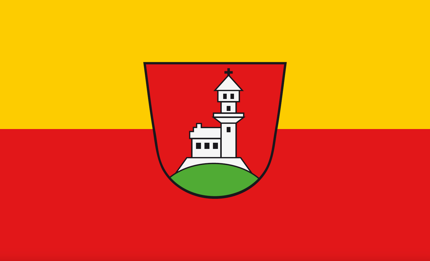 Bissigen Anderteck Flagge Baden Württemberg