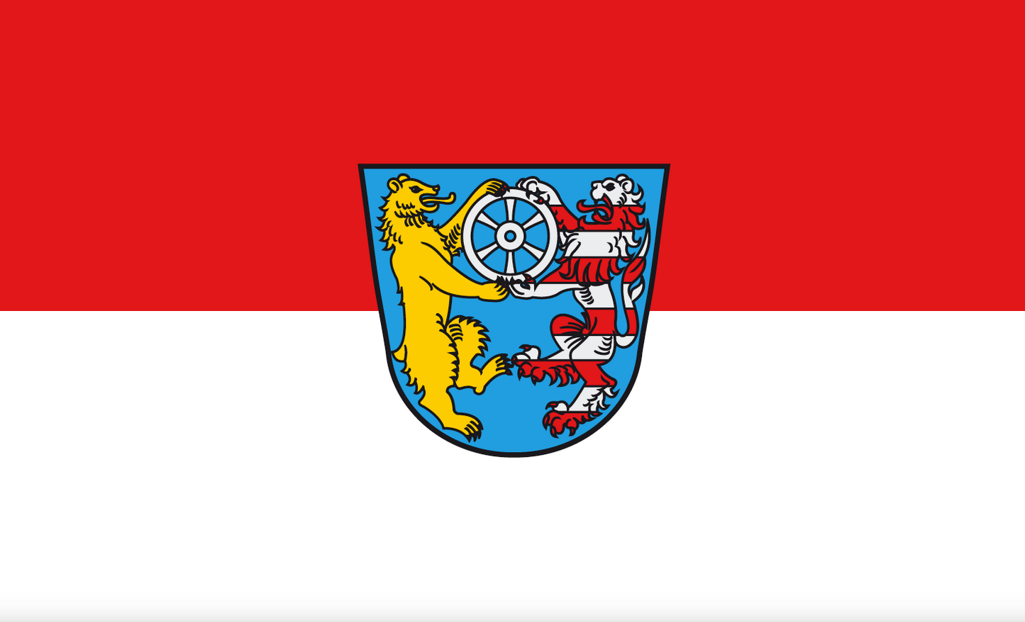 Allendorf-Marburg Flagge, Hessen