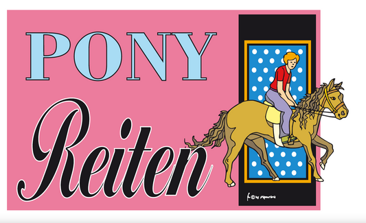 Pony Riding Flag 2, Sales, Marketing &amp; Advertising Flags