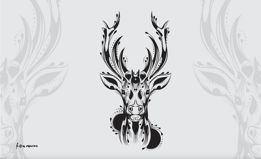 Deer image 1 Flag Hunter's flag, hunting flags