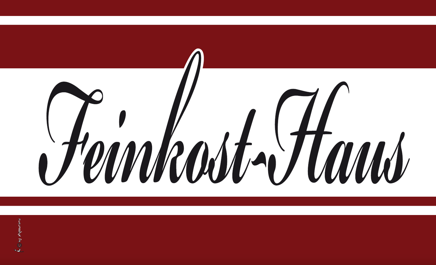 Feinkosthausflagge, Verkau-,Marketing-, Werbeflagge