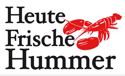 Hummer frisch-Flagge,Gastronomieflagge, Hotel, Restaurant, Bistro