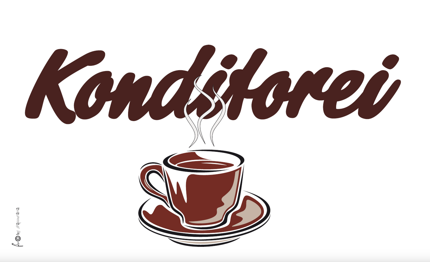 Konditorei-Flagge,Gastronomieflaggen, Hotel, Café, Restaurant, Bistro