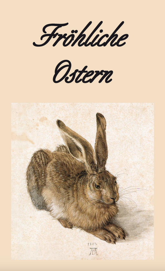 Osterhase Dürer, Osterflagge, Ostern