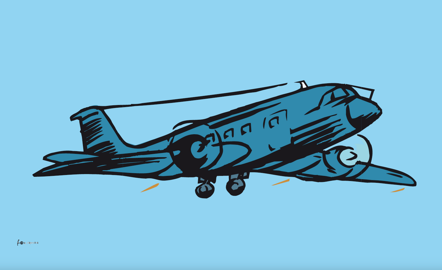 Tante Ju-Flagge,Fliegerei-Flaggen, Flieger-Flaggen,Pilotenflaggen, Pilotenflaggen