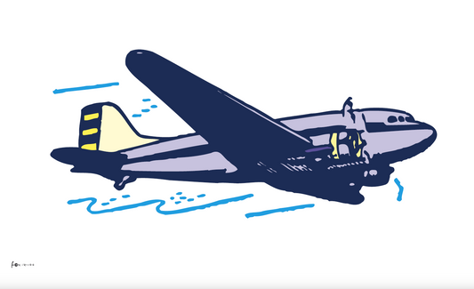 Propeller-Flugzeug-Flagge,2,Fliegerei-Flaggen, Flieger-Flaggen,Pilotenflaggen