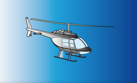 Helikopter-Flagge,1,Fliegerei-Flaggen, Flieger-Flaggen,Pilotenflaggen