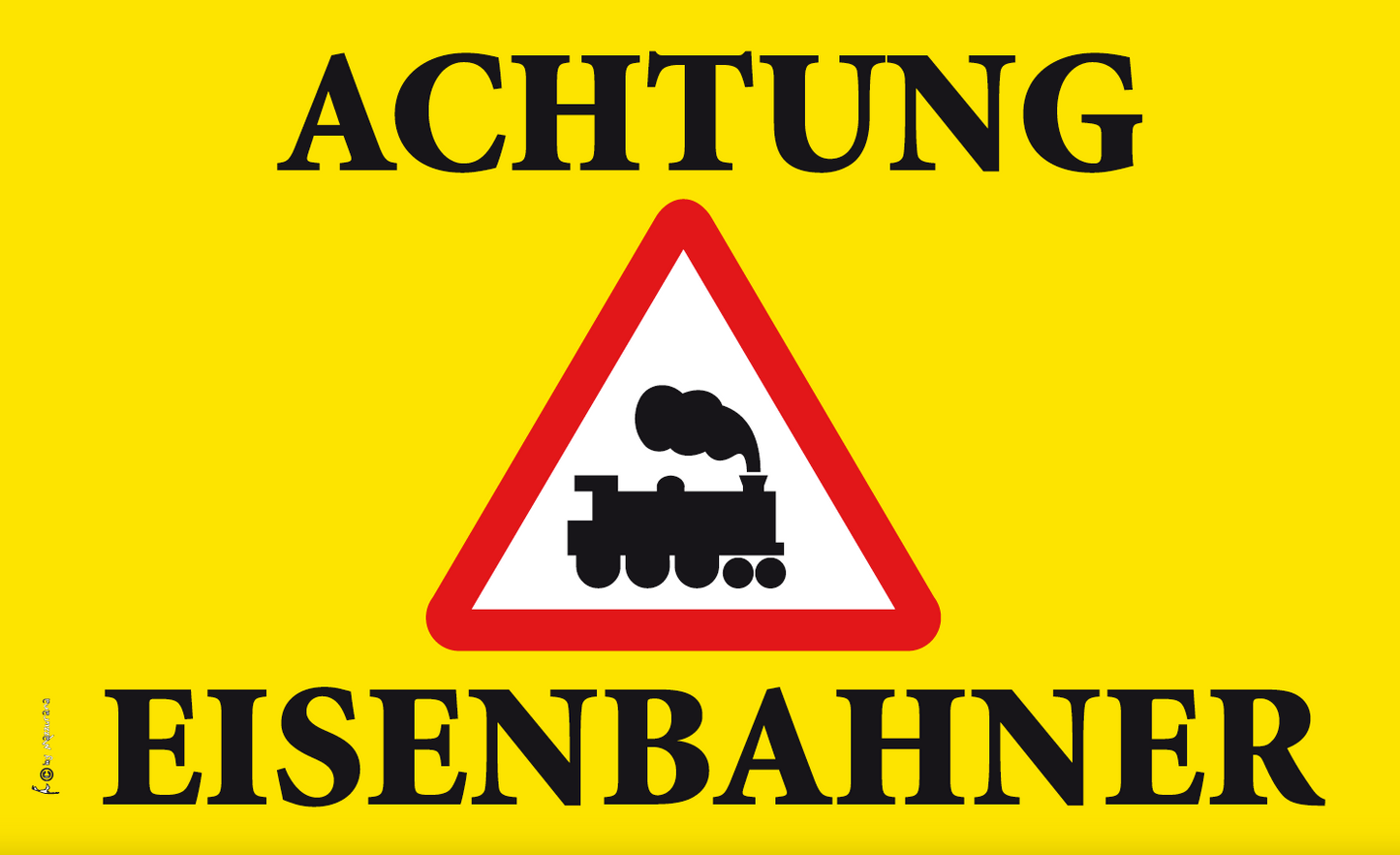 Eisenbahnerflagge, Gelb, Berufeflaggen