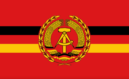 Dienstflagge Kampfschiffe DDR, DDR Flagge, DDR Fahne