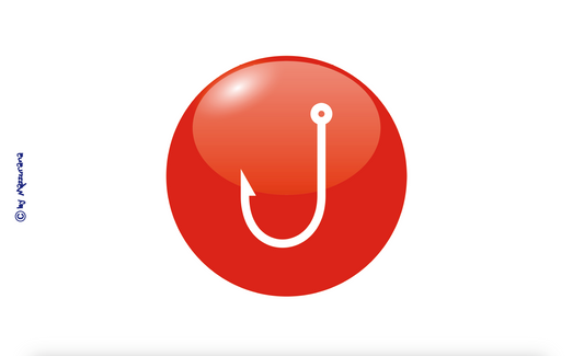 Angelhaken, Angler Flagge, Angeln, Angler Fahne