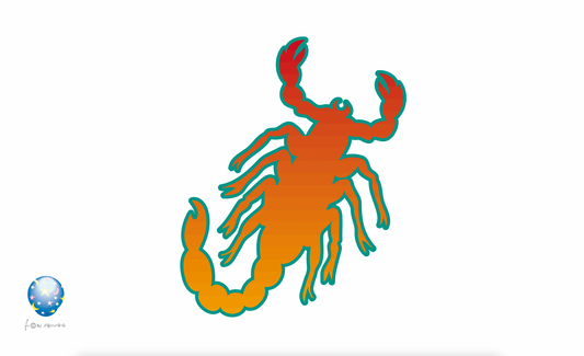 Scorpion Sternzeichen-Flagge,Sternendeuter,Astrologie