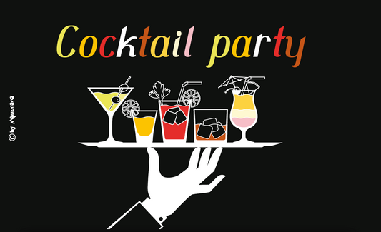 Cocktail Party, Cocktail Flagge, Party Flagge