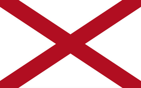 Alabama flag, USA, national flags