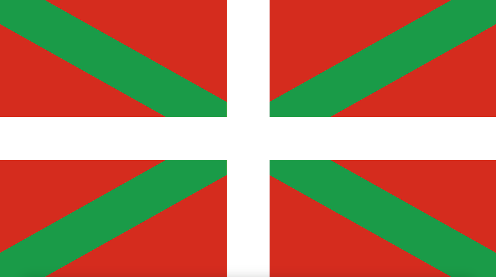 Basque Country Flag – Regional flag in red, green and white ...