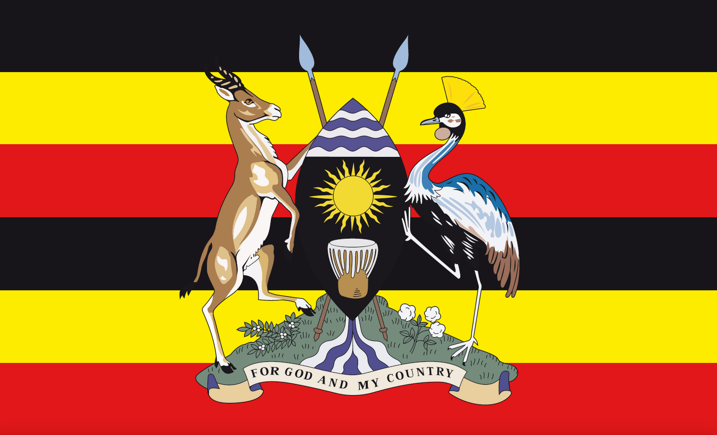 Drapeau tongien avec armoiries, drapeaux nationaux